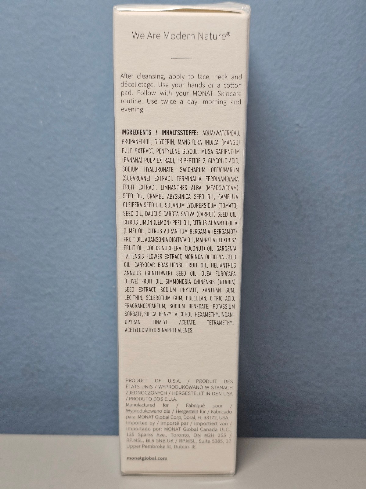 Monat Rewind Age Control Nectar Skin-Perfecting Superfruit AHAs 1 oz New Sealed