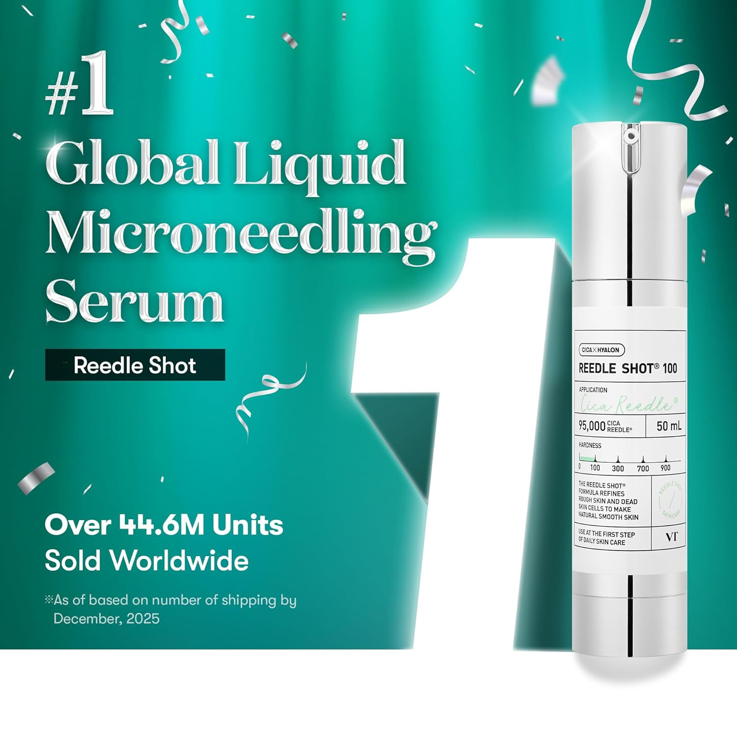 CICA Reedle Shot 300, Advanced Night Exosome, Microneedling Serum, Centella Asia