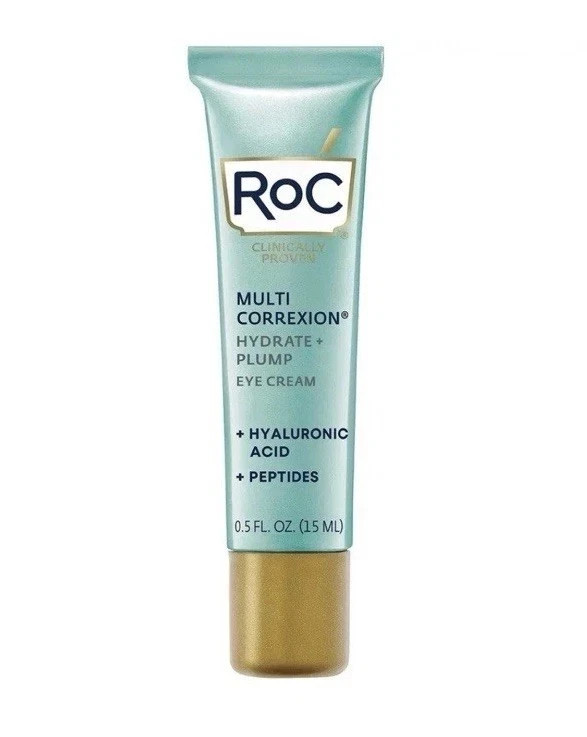 Roc Multi Correxion Hydrate + Plump Eye Cream 0.6 fl oz 3 PACK