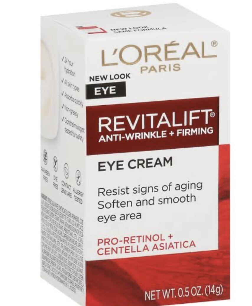 L’Oréal Paris Revitalift Anti Wrinkle Firming Eye Cream – 0.5oz