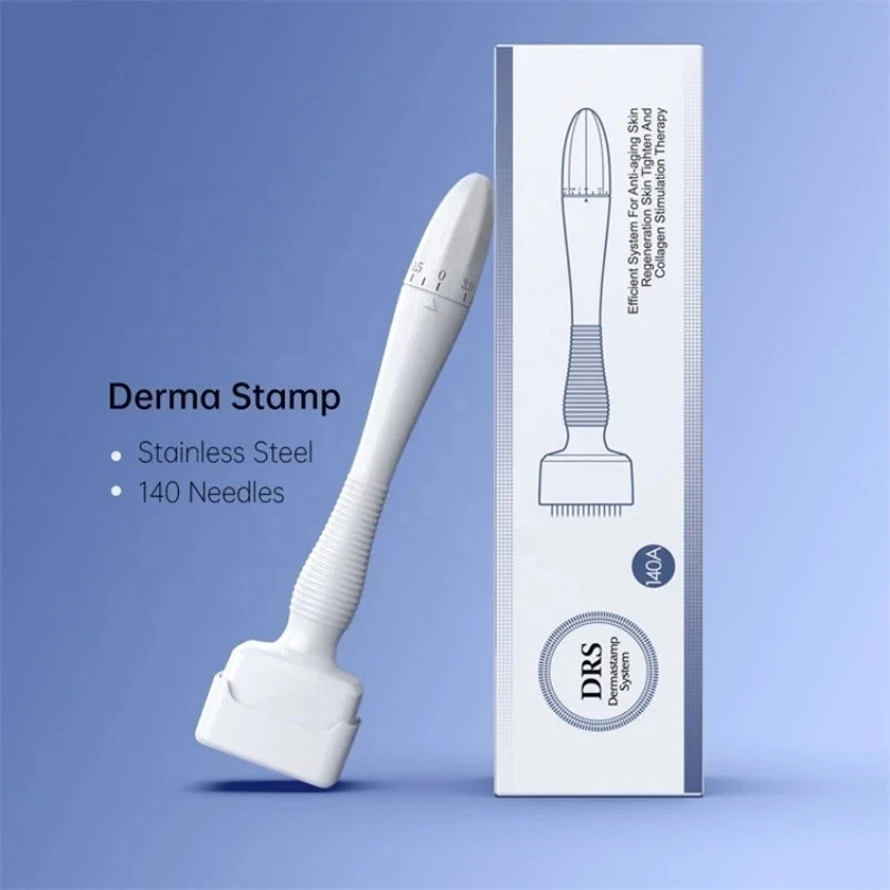 Derma Stamp Adjustable Micro Needle Derma Roller 0.25 mm for Beard Growth Face