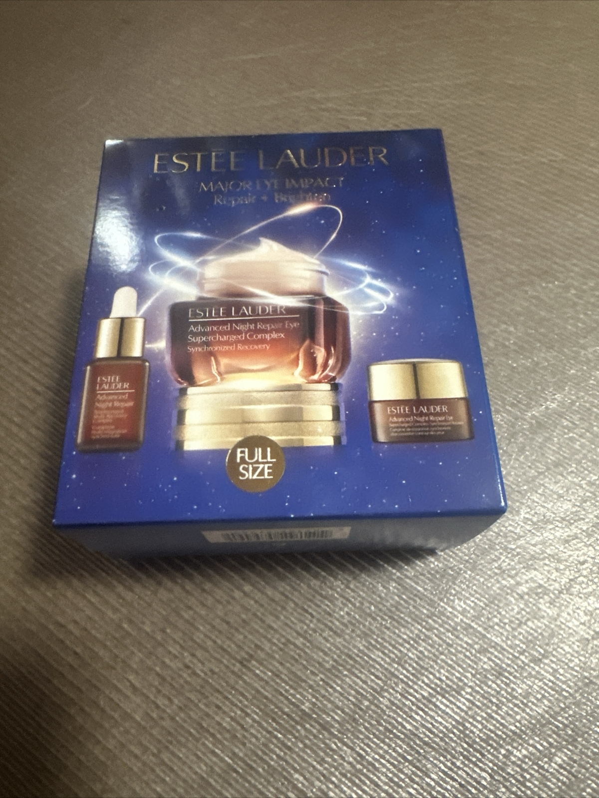 estee lauder major eye impact repair + brighten Full Size New Box $105 Value