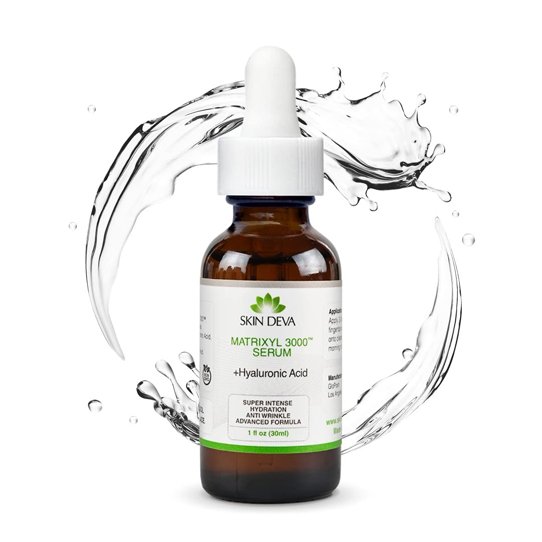SKIN DEVA 1 fl oz Matrixyl 3000 with Hyaluronic Acid Serum Peptides Serum For