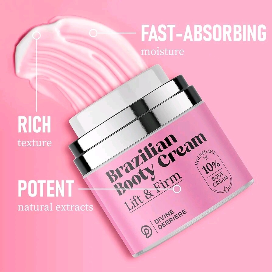 Brazilian Booty Cream – Lift & Firm Cream Cellulite Inner Thigh Firming 30 grams