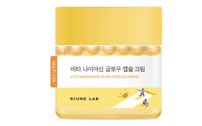 K-Beauty [Capsule Toning] Round Lab Vita Niacin Glow Capsule Cream 50ml