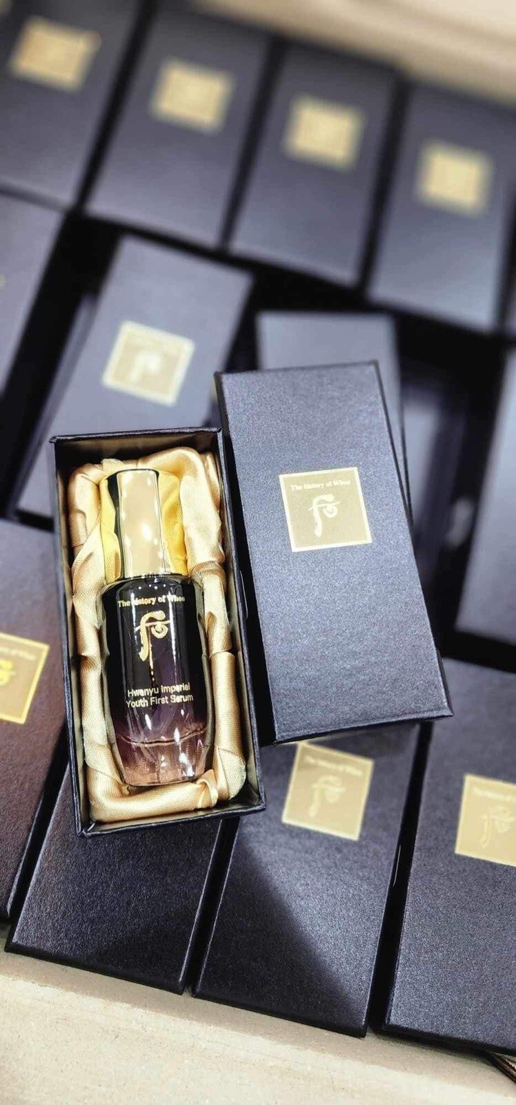 【5 PCs】The History of Whoo Hwanyu Imperial Youth First Serum 15ml x 5 = 75ml