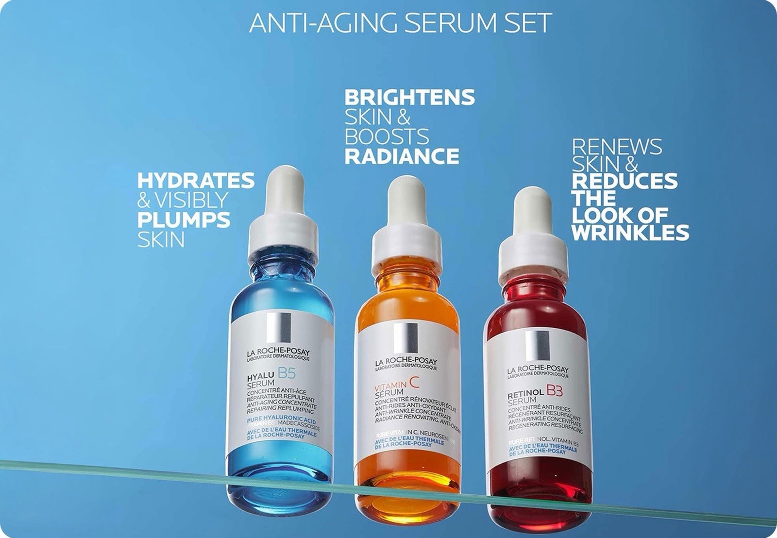 La Roche-Posay Hyalu B5 Serum Hyaluronic Acid/Vitamin B5 Anti-Wrinkle 30ml