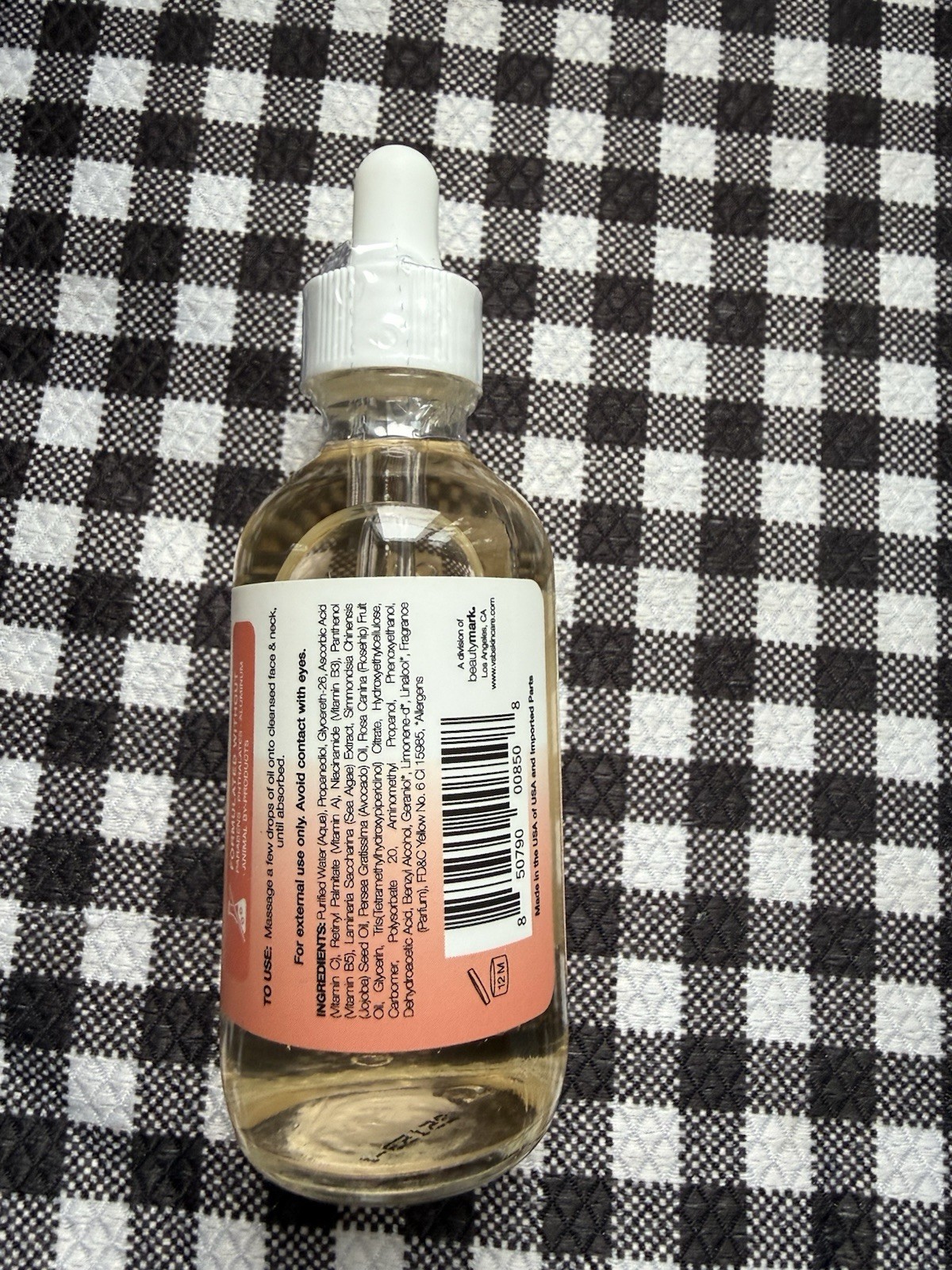 Vitamins and Sea beauty Dead Sea Minerals & Vitamin C Toning Serum, + Scrub