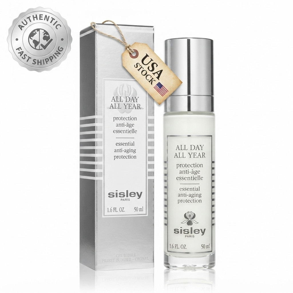 Sisley All Day All Year Essential Anti Aging Protection 50ml 1.6oz New Sealed Fa