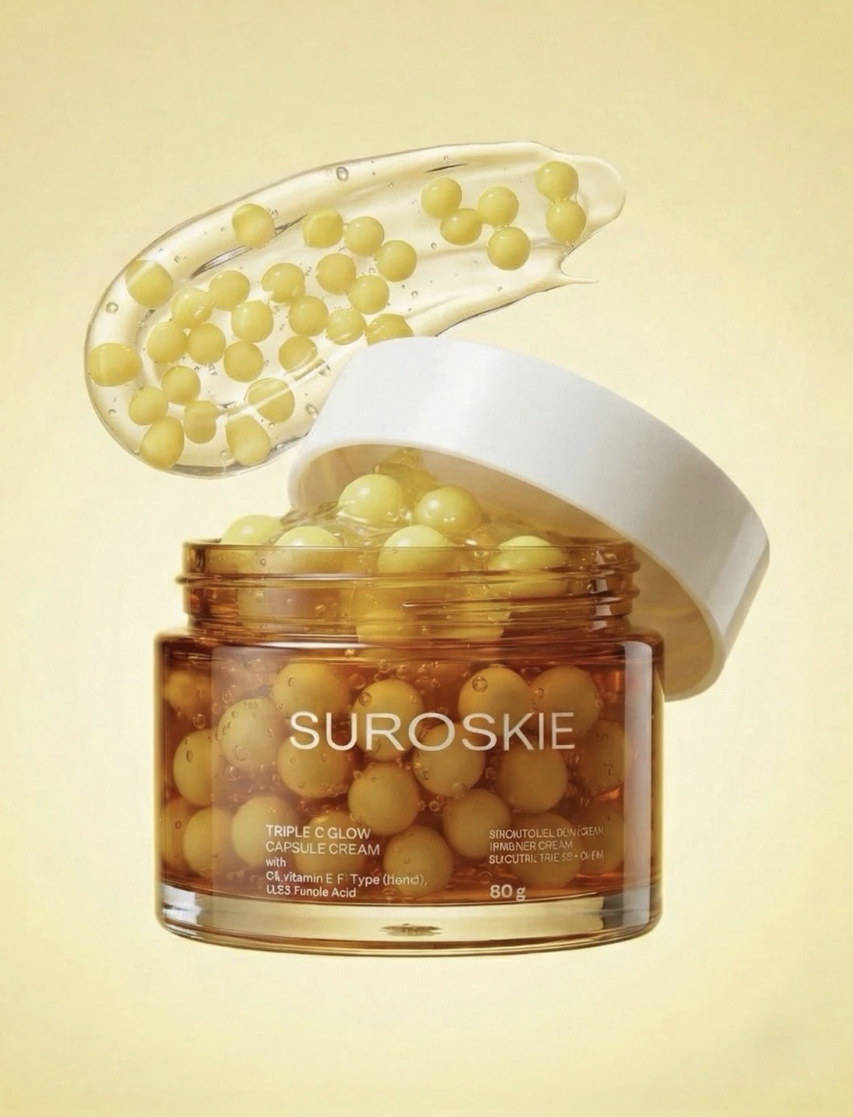 Suroskie Spotless Capsule Cream 60g &Suroskie Triple C Glow Capsule Cream 60g