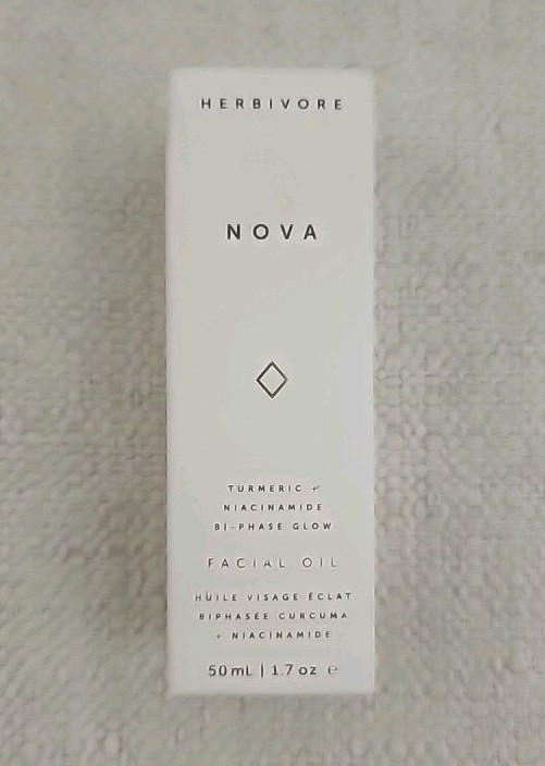 HERBIVORE Nova Facial Oil – Bi-Phase Glow with Tumeric + Niacinamide 1.7 fl oz