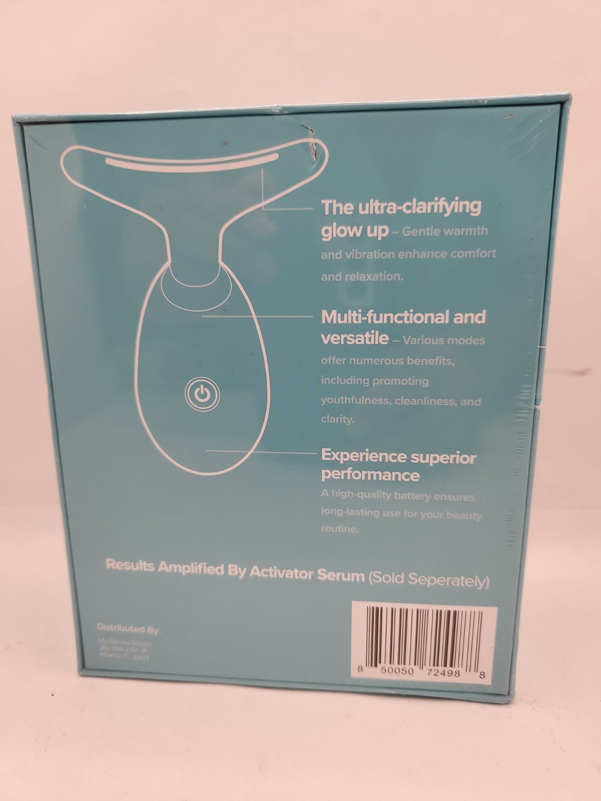 NEW My Derma Dream MyoGlow – Facial Sculpting Device LED Red Light