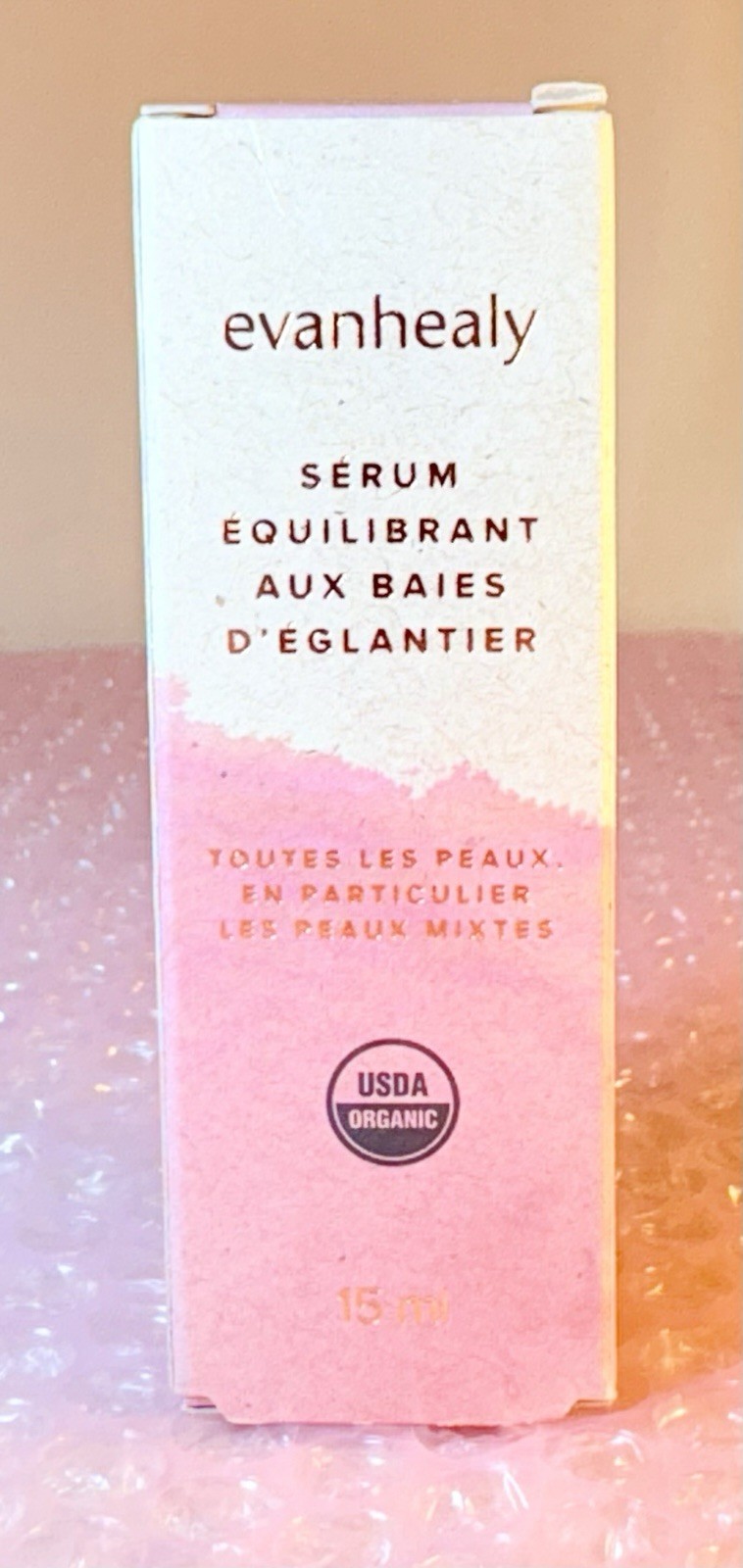 EVANHEALY ROSEHIP BALANCING SERUM 0.5 Fl Oz 15 ml.