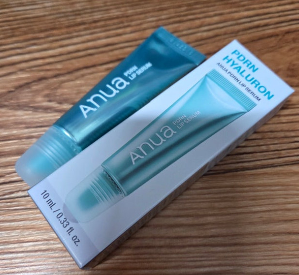 Anua PDRN Lip Serum 10ml 0.33oz [1+1 Set] Hyaluronic Acid Plumping Gloss 2pcs