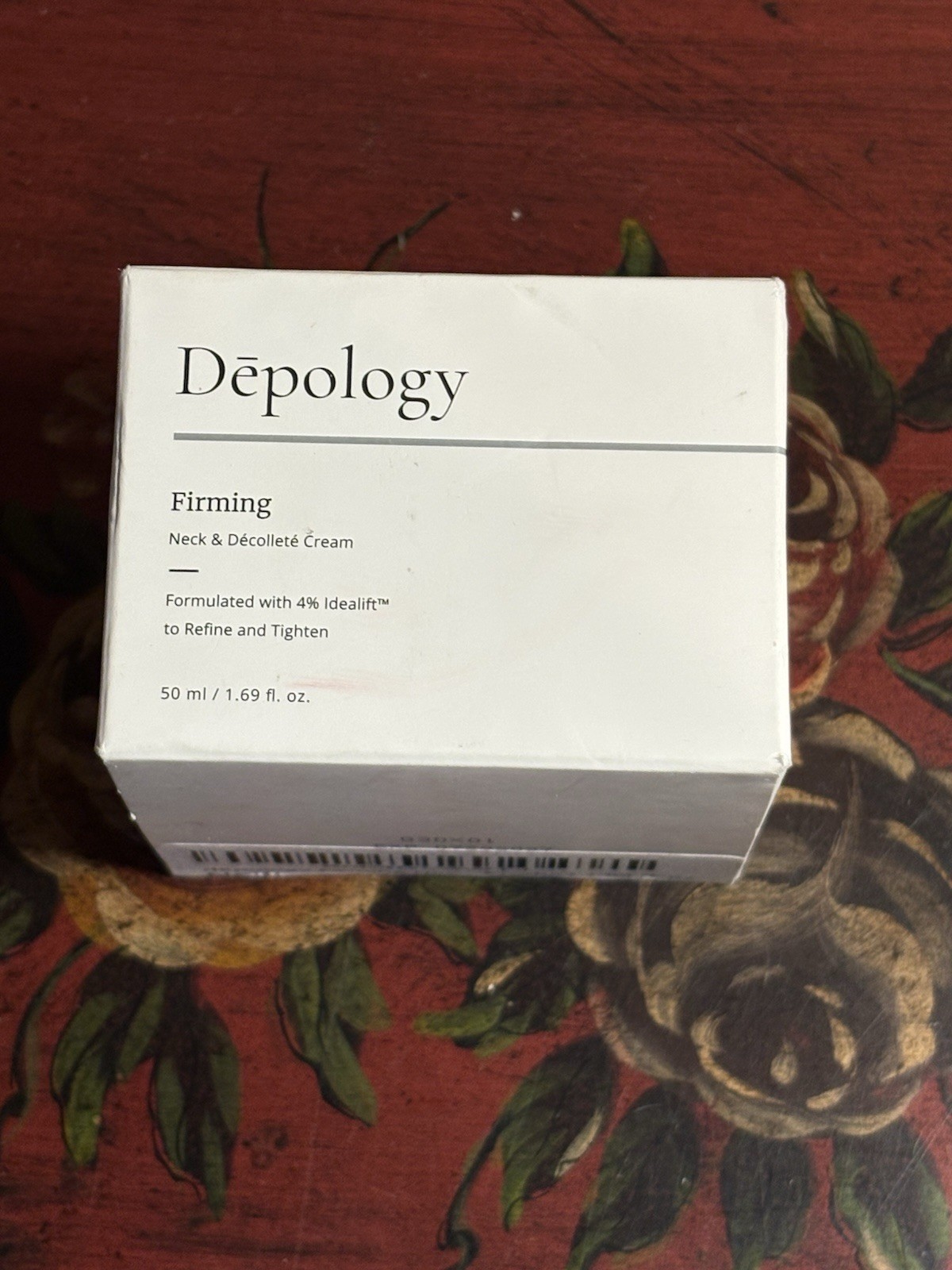 Depology Firming Neck & Décolleté Cream 50ml 1.69 oz. Sealed Fights Ozemic Face