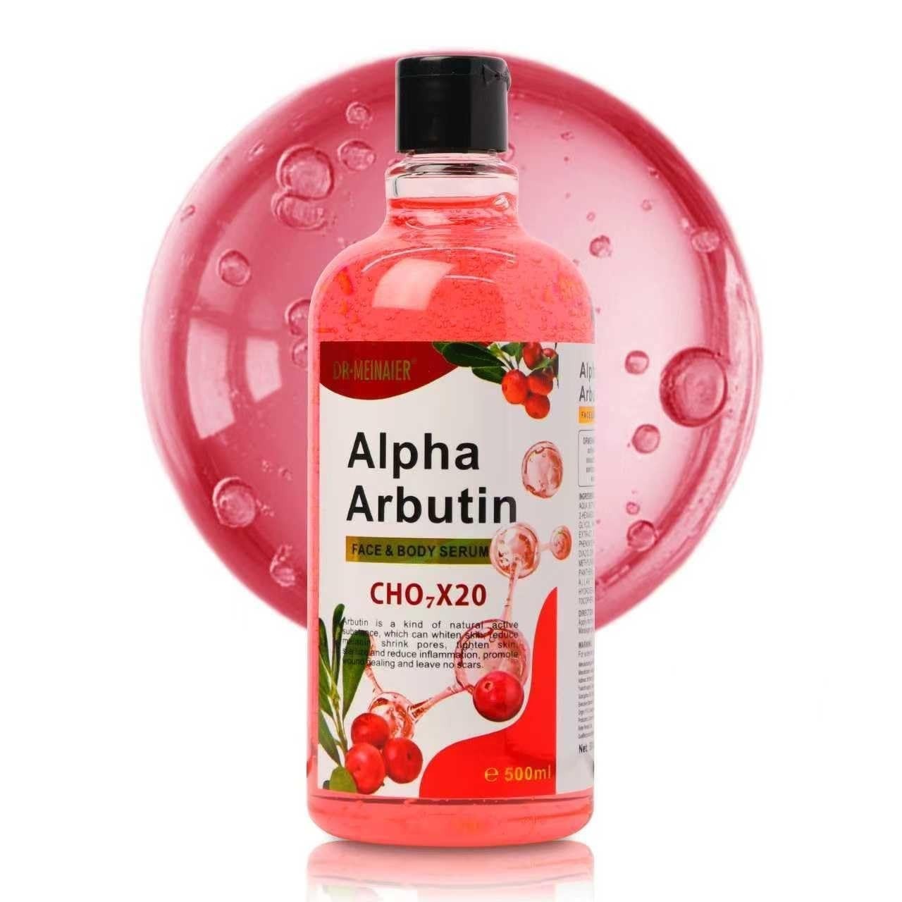 Alpha Arbutin Skin Solution Collagen Face Body Glow Serum and Alpha Arbutin Soap