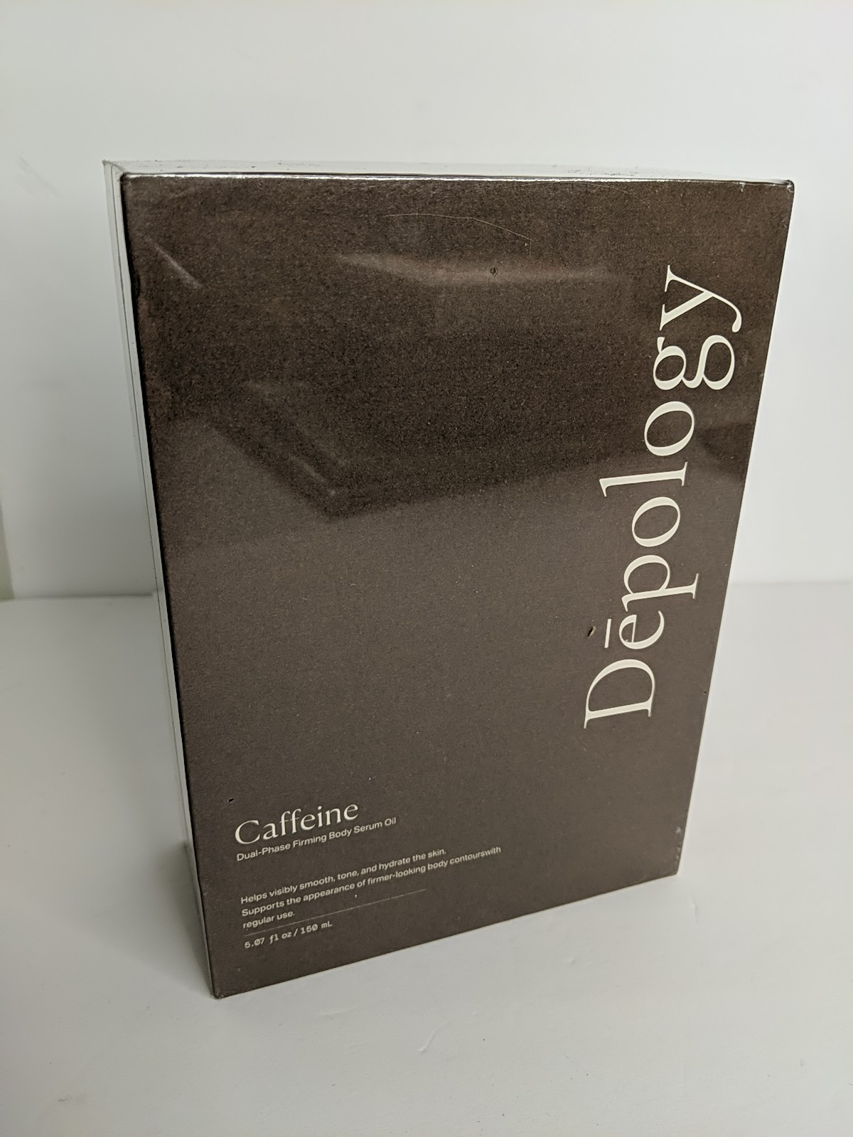 NEW SEALED Depology Caffeine Body Firming Serum Oil 5.07 oz 150 ml – Exp 07/2028