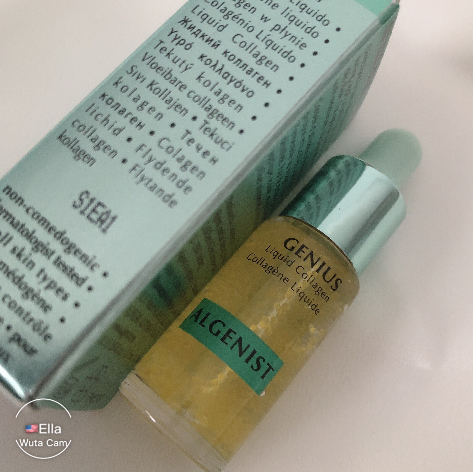ALGENIST GENIUS Liquid Collagen 0.13oz/3.7ml Deluxe Sample Size FREE SHIP!!