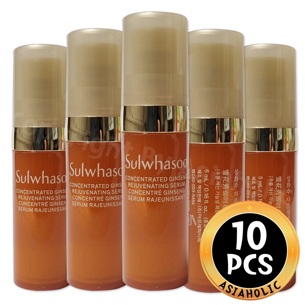 Sulwhasoo Concentrated Ginseng Renewing Serum EX 5ml (1pcs ~ 20pcs) Newest Ver