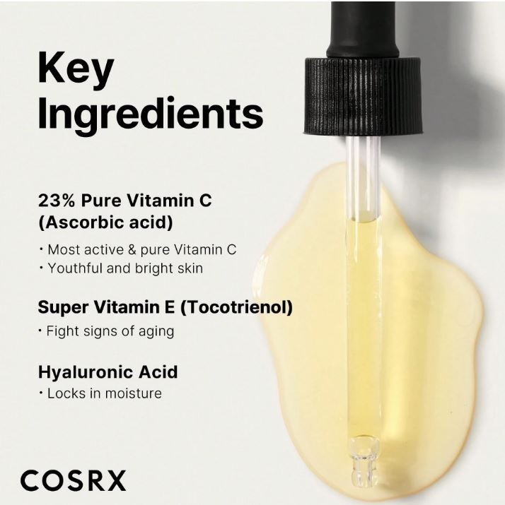 COSRX Vitamin C23 Serum 20g – 23% Pure Vitamin C – Brightening, Wrinkle Care