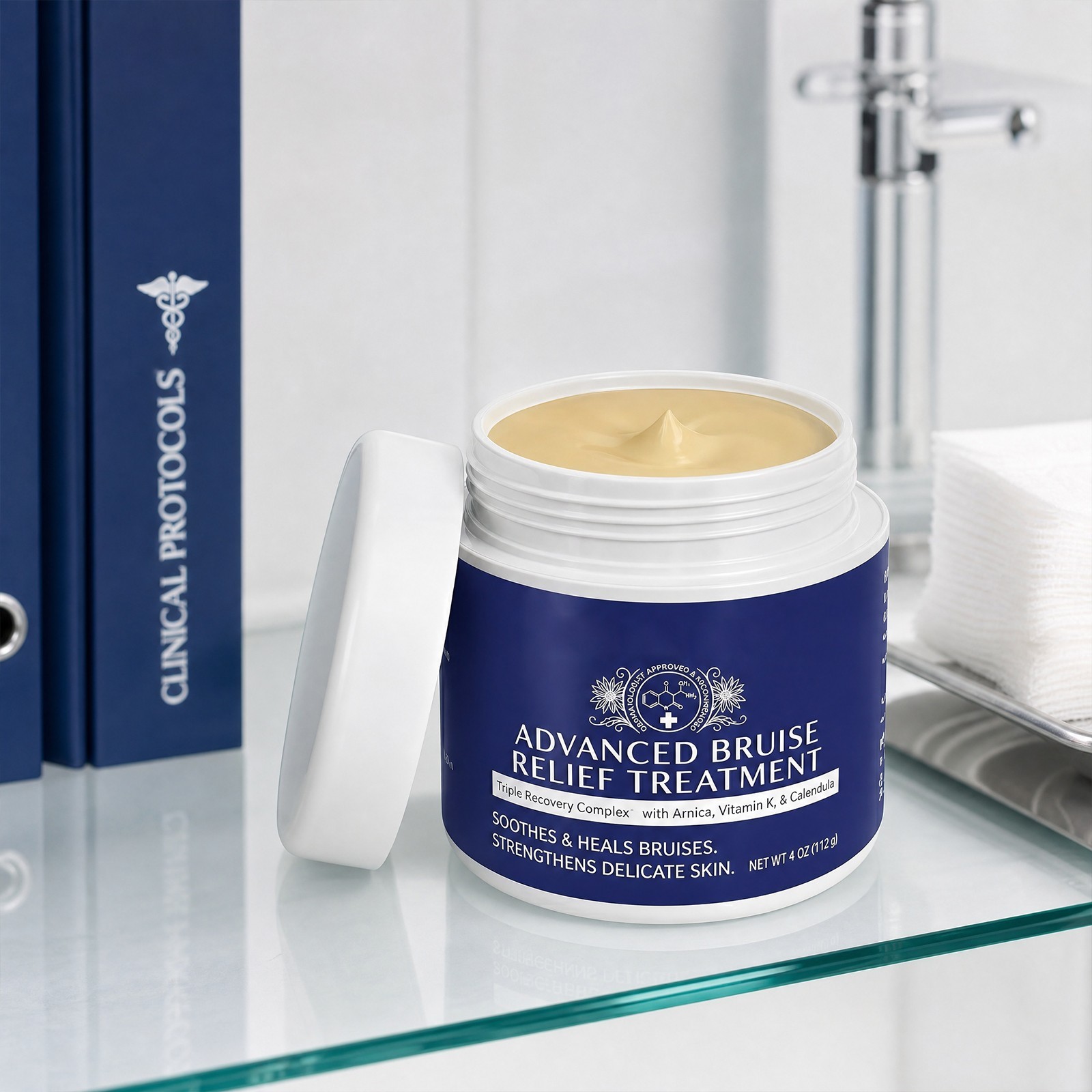 Arnica Bruise Repair Cream with Vitamin K C E Skin Renewal for Seniors Thin Skin