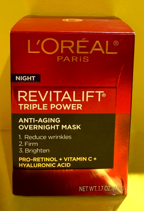 L’Oréal Revitalift Triple Fragrance Free Face Cream Moisturizer 2.55 Oz No date
