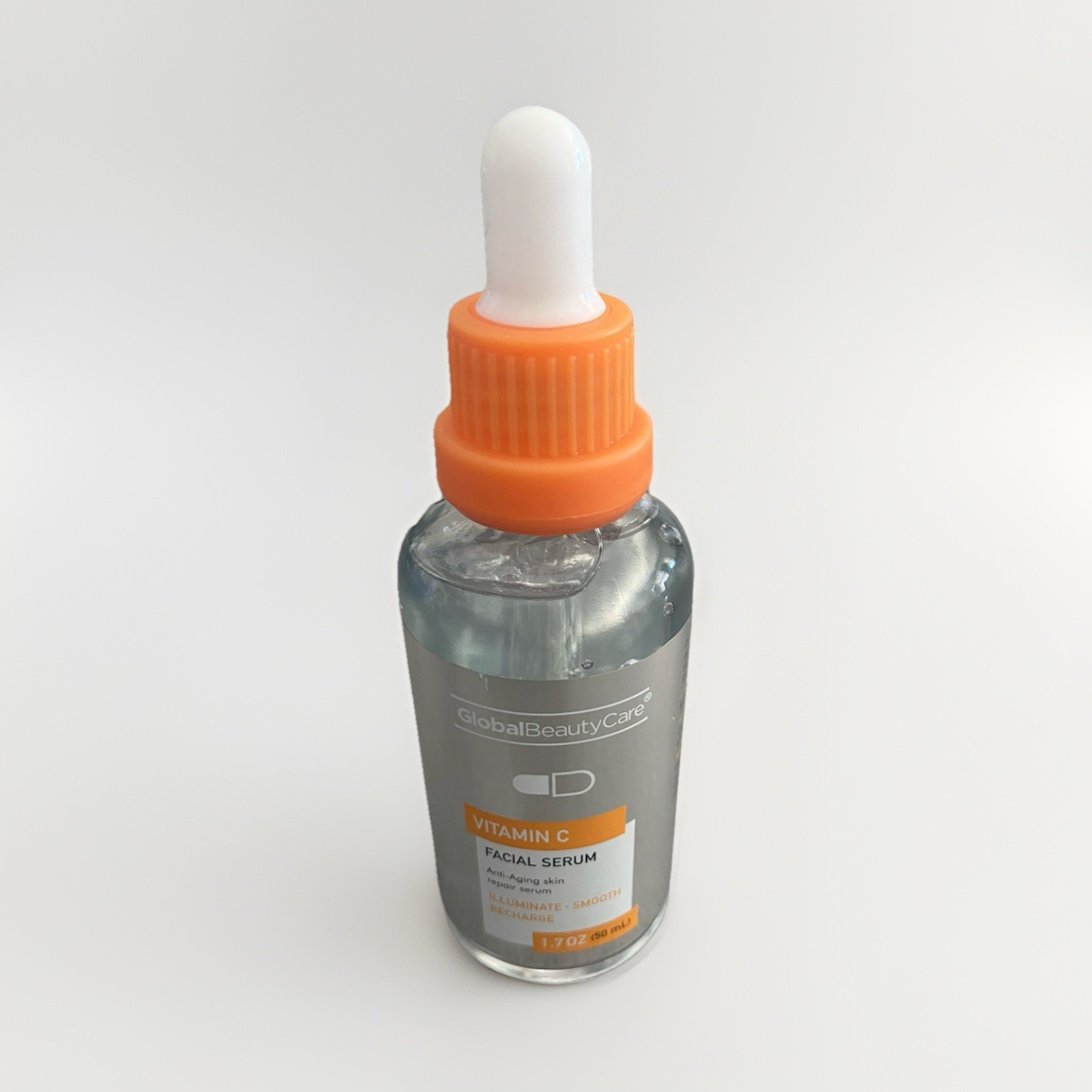 1 Global Beauty Care Vitamin C Facial Serum Anti-Aging for Face 1.7 oz