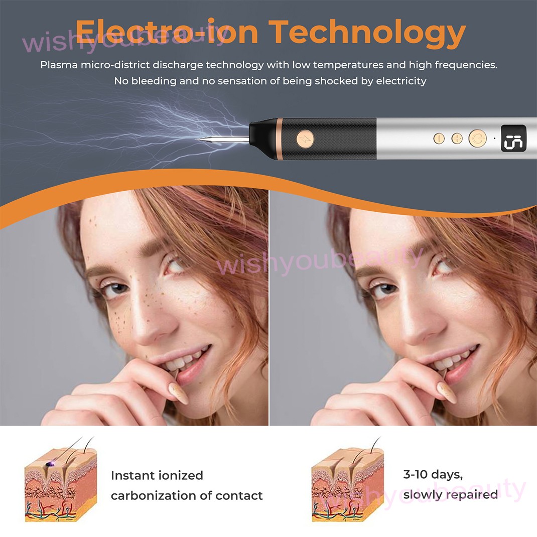15 Levels Electric Plasma Pen Beauty Skin Care Device Anti Aging Wrinkle