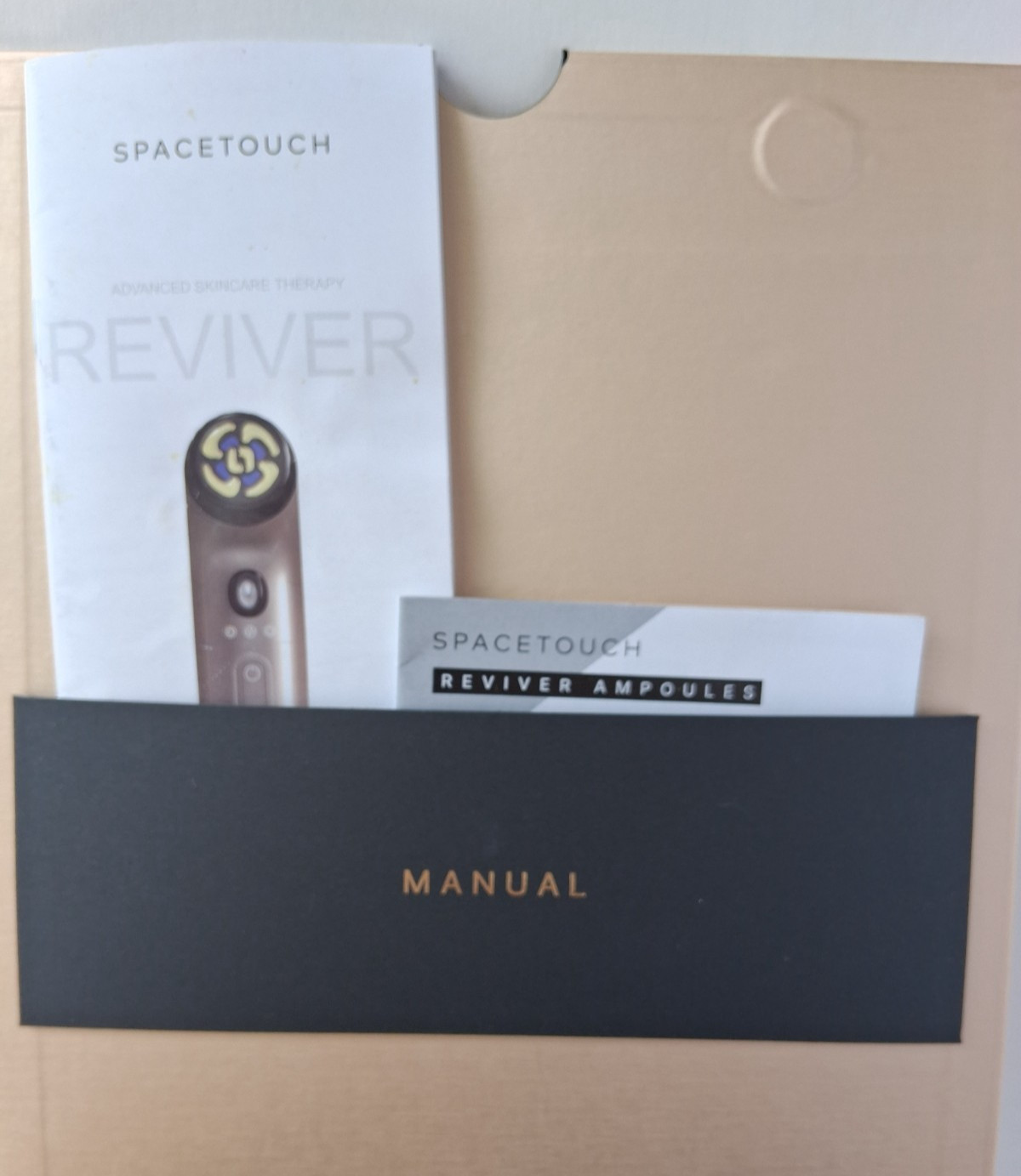 Spacetouch Reviver -Microneedling,IR + Blue Light, EMS, and IR+Red