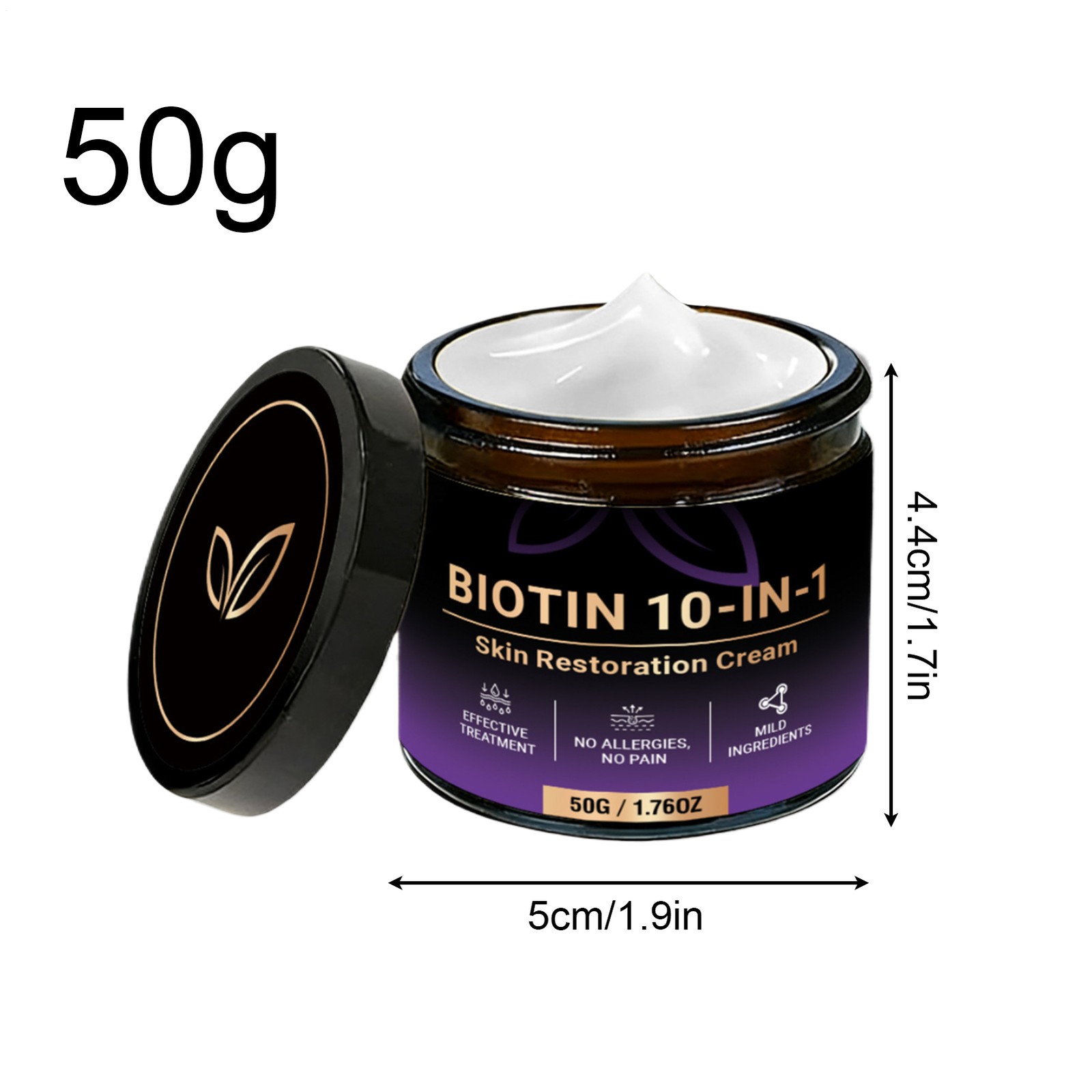 Evolvion Biotin 10-in-1 Skin Restoration Moisturizing Cream, 2026 New Skin Treat