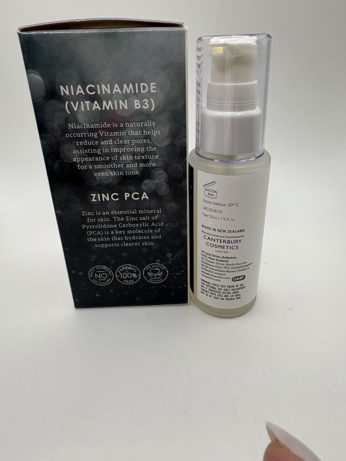 RATA & CO 10% Niacinamide+1% Zinc PCA Calming Serum 50mL