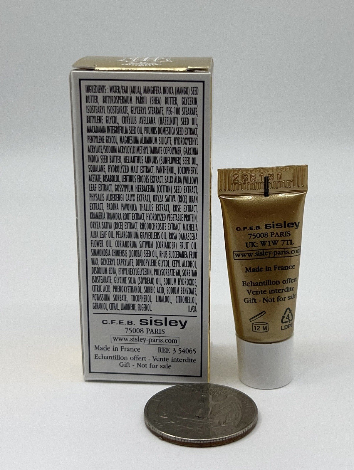 2 x Sisley Supremya Baume La Nuit The Supreme Anti-Aging Cream 2ml Each Total 4m