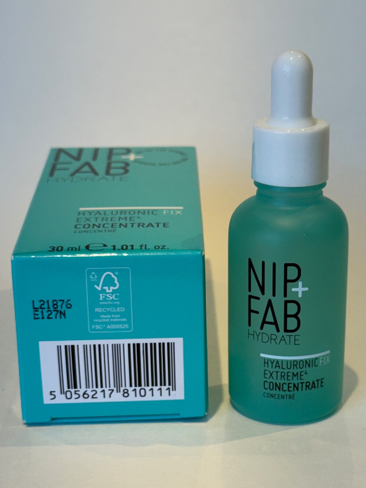 Nip + Fab Hydrate Hyaluronic Fix Extreme Concentrate 1.01 oz Full Size NIB