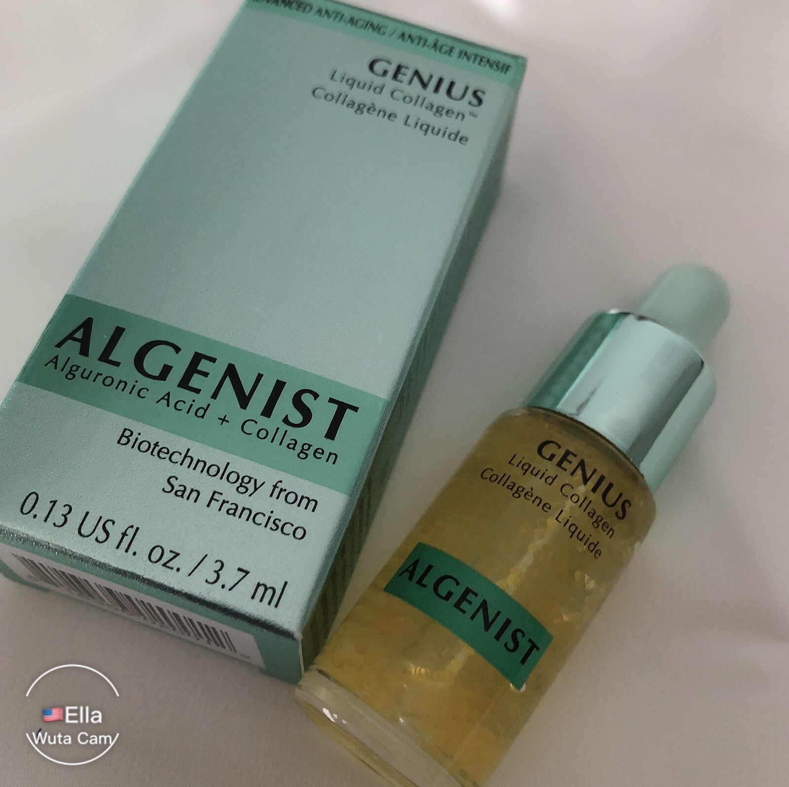 ALGENIST GENIUS Liquid Collagen 0.13oz/3.7ml Deluxe Sample Size FREE SHIP!!