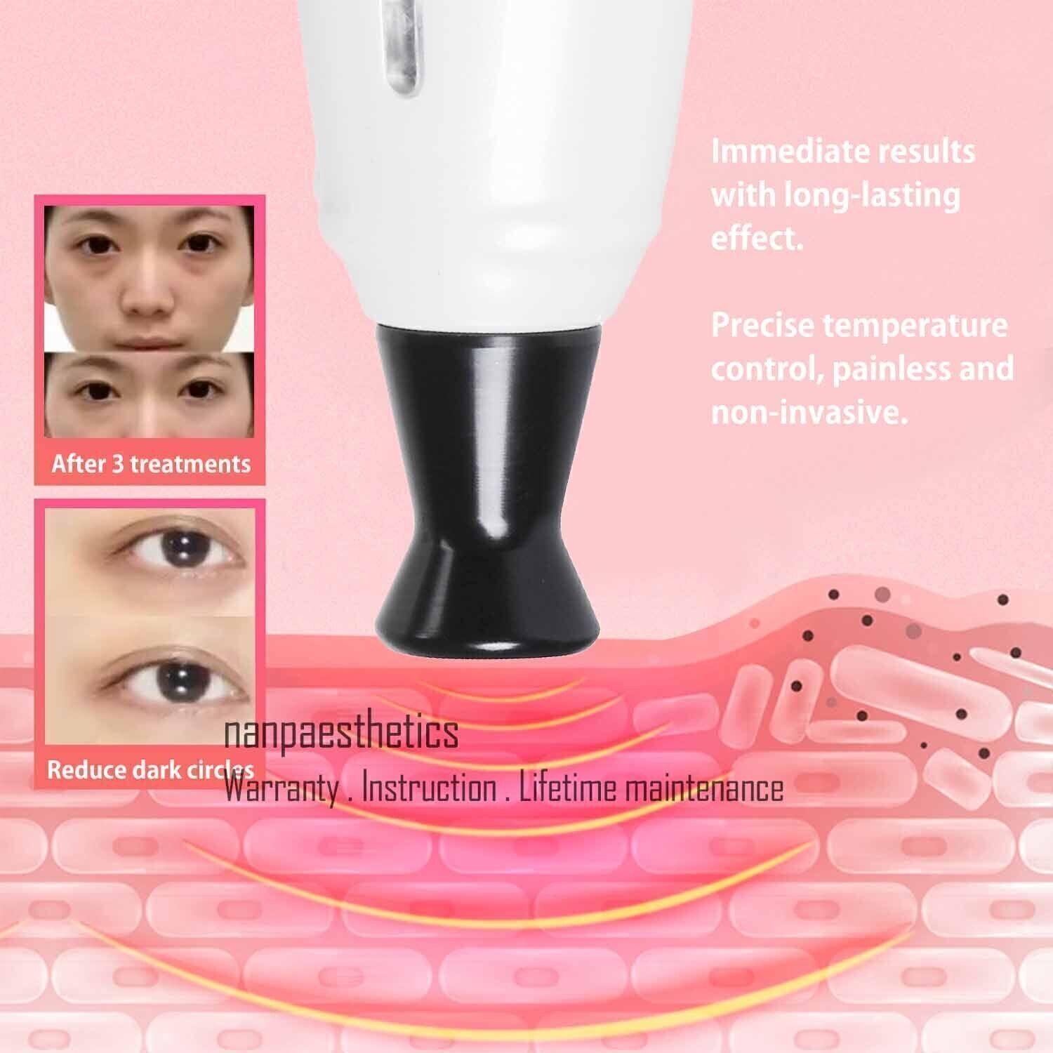 2 Handles RF Eye Face Body Wrinkle Lift Machine Anti aging Facial Skin Lifting