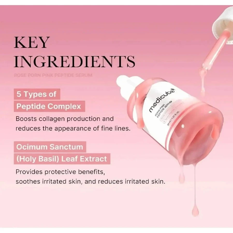 medicube pdrn pink peptide serum