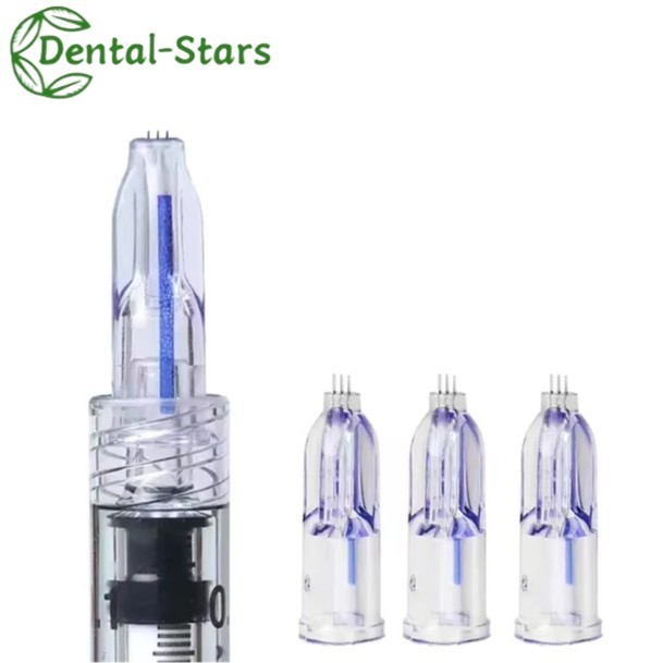 Nanosoft Microneedle 3 Pins 34G Micro needle For Eyes Face Skin Care 1Pcs/Pack