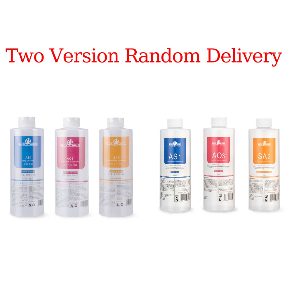 Aqua Peeling Solution AS1 SA2 AO3 Dermabrasion 6*400ML+ 3 Faical Gels