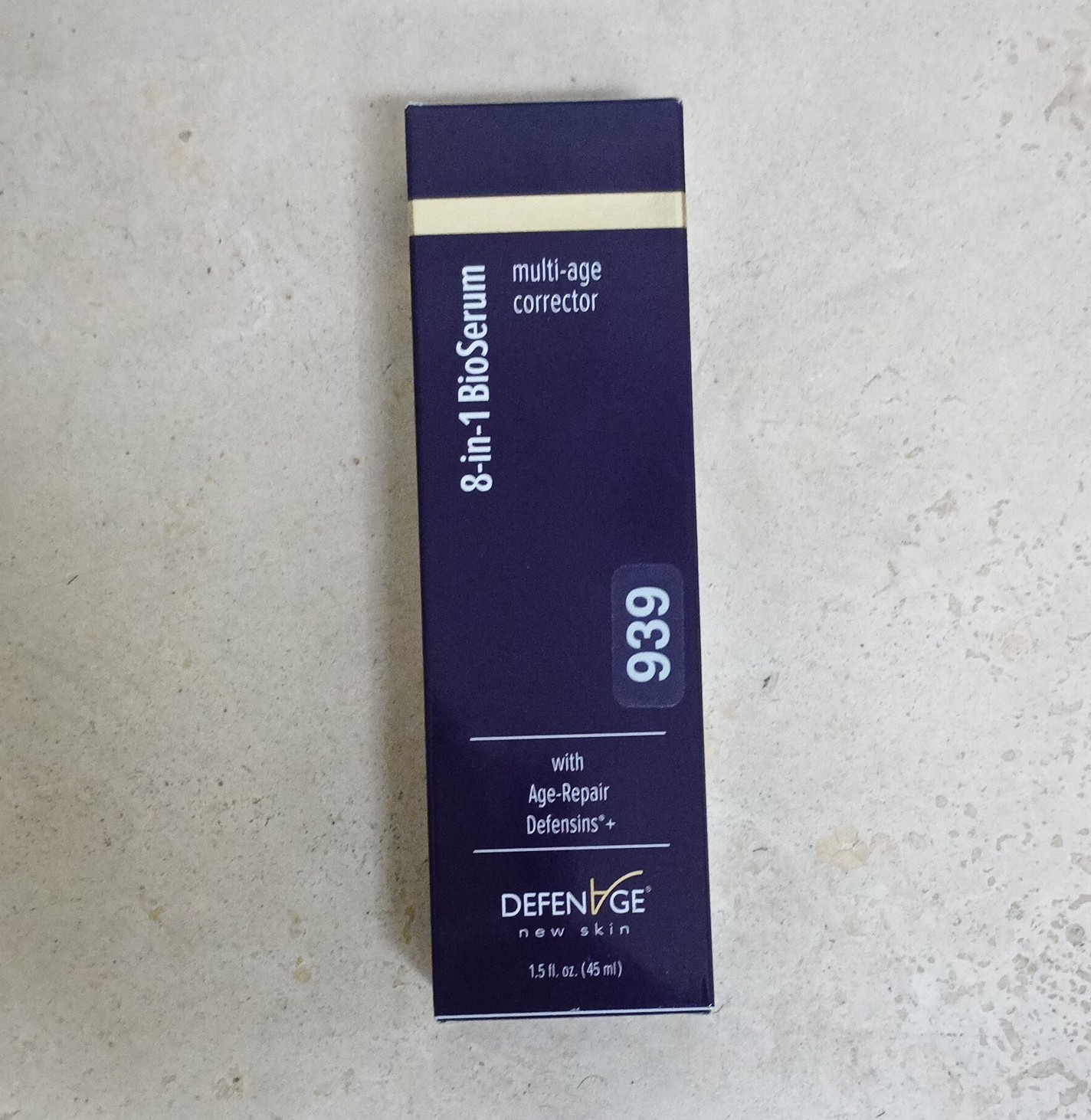 DefenAge 8-in-1 BioSerum Multi-Age Corrector Serum 939, 1.5 fl oz
