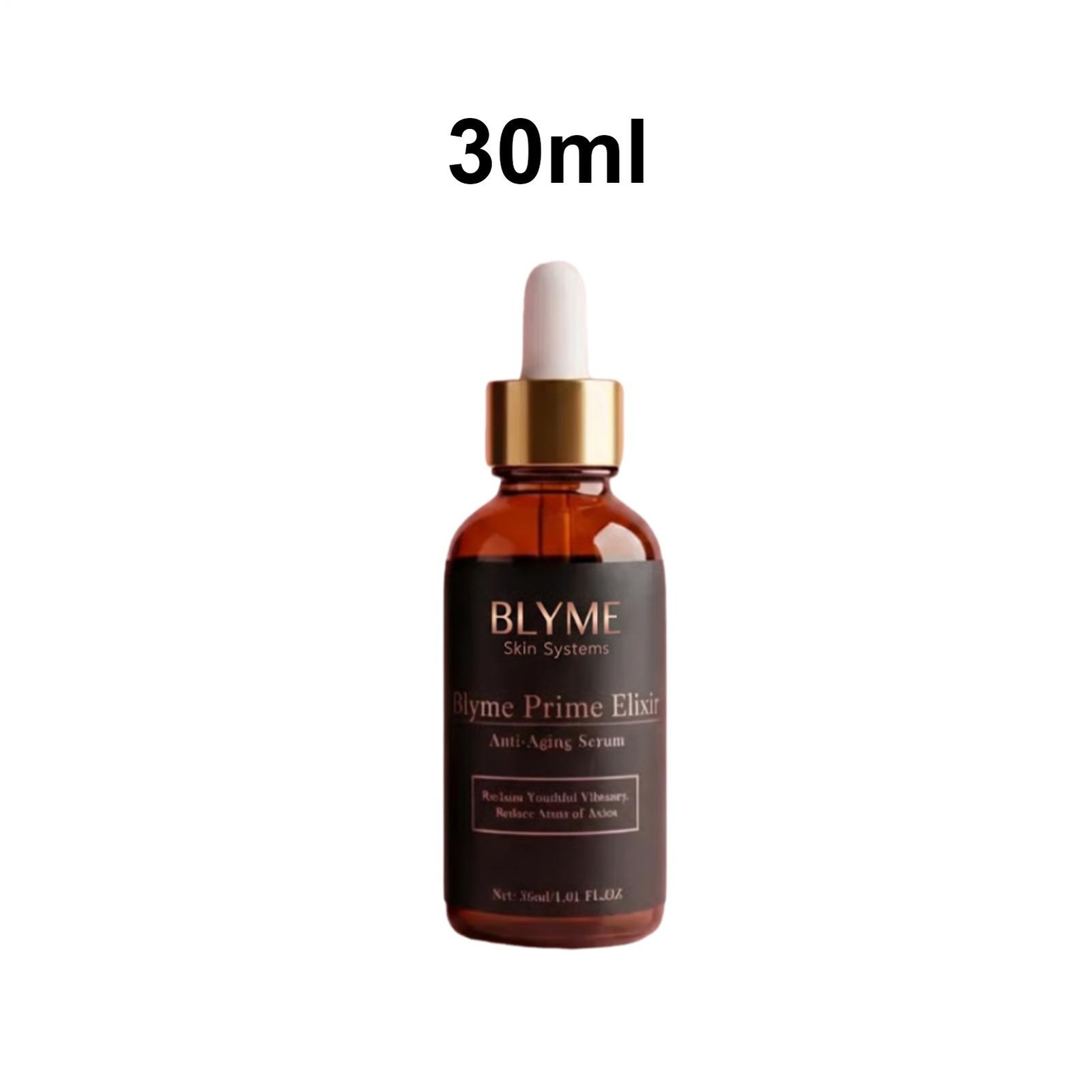 Prime BLYME Elixir Anti-Aging Serum 30ml, Anti Wrinkle Smoothing Skincare Liquid