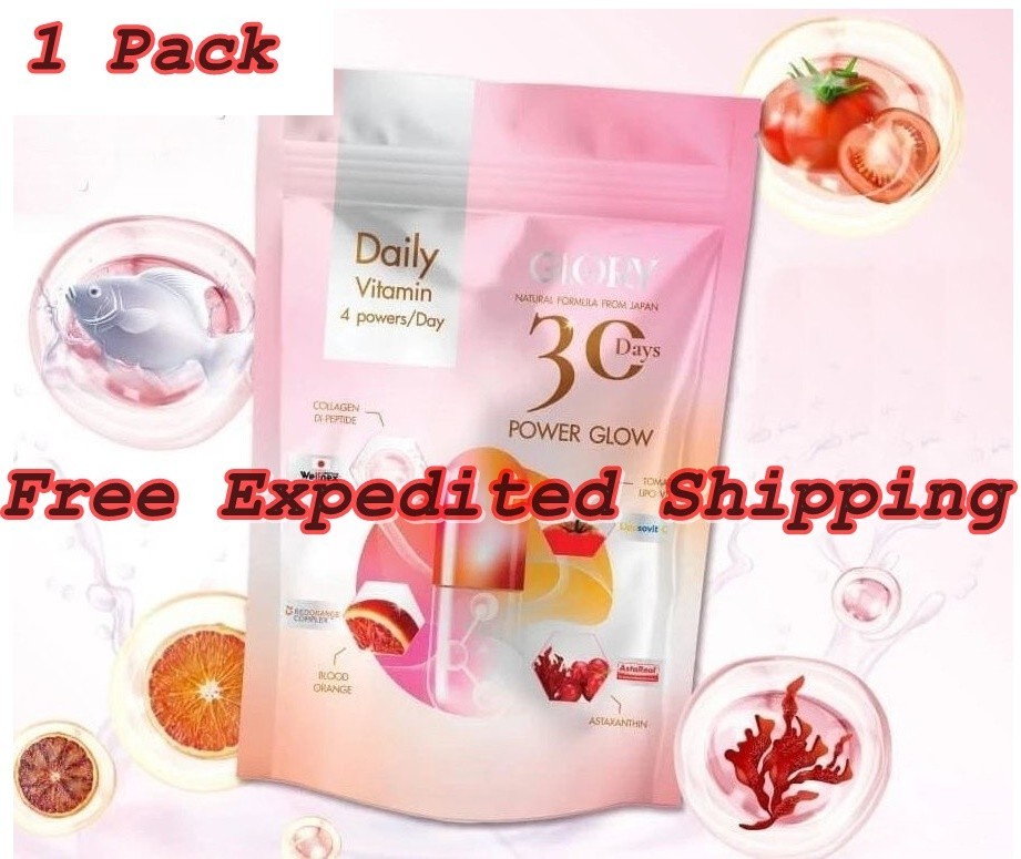 1X Glory Collagen 30 Days Power Glow Anti-Aging Beauty & Wellness Supplement