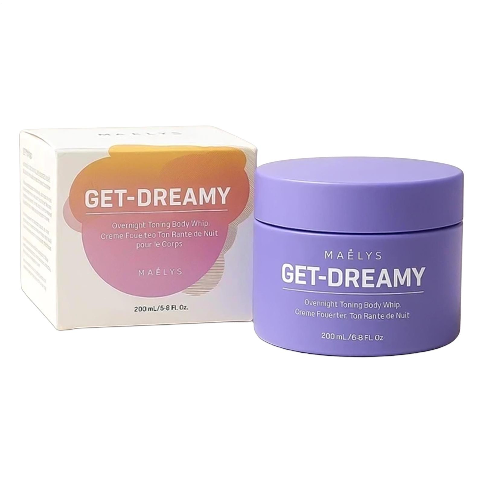 Maelys Get-Dreamy Overnight Toning Body Whip – 6.8 Fl Oz/200 ml