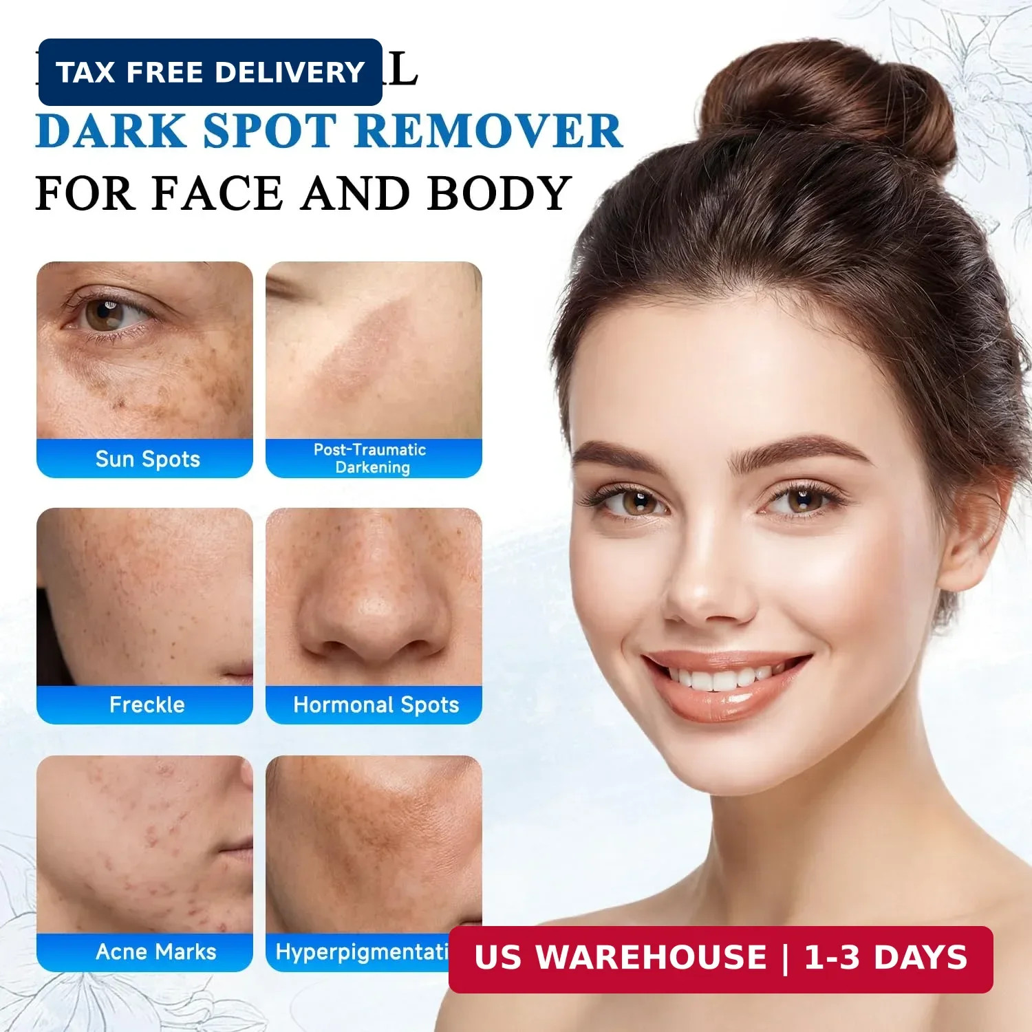 VBBV Dark Spot Remover for Face and Body, Dark Spot Corrector, Sun Spot Freckles