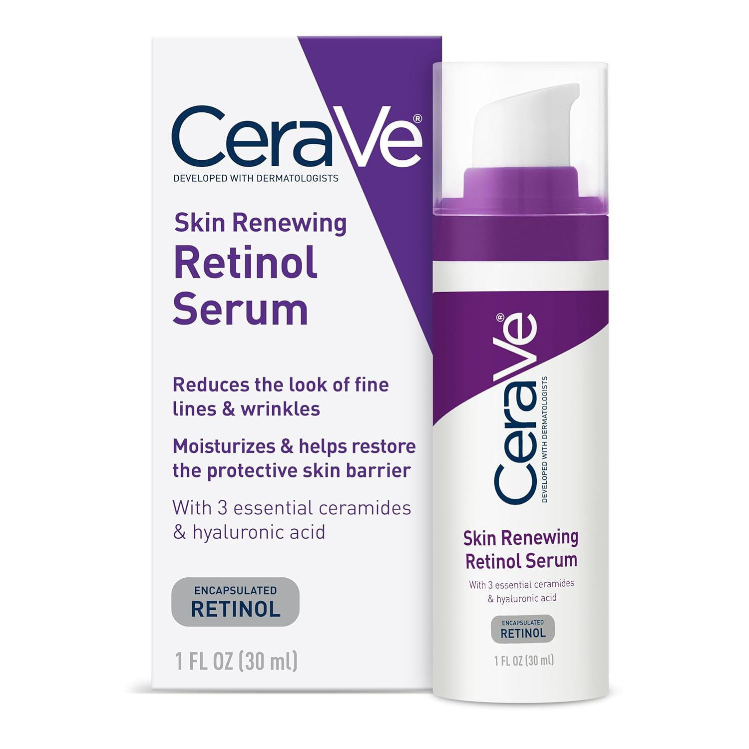anti Aging Retinol Serum for Face, Encapsulated Retinol with Hyaluronic Acid, Ni