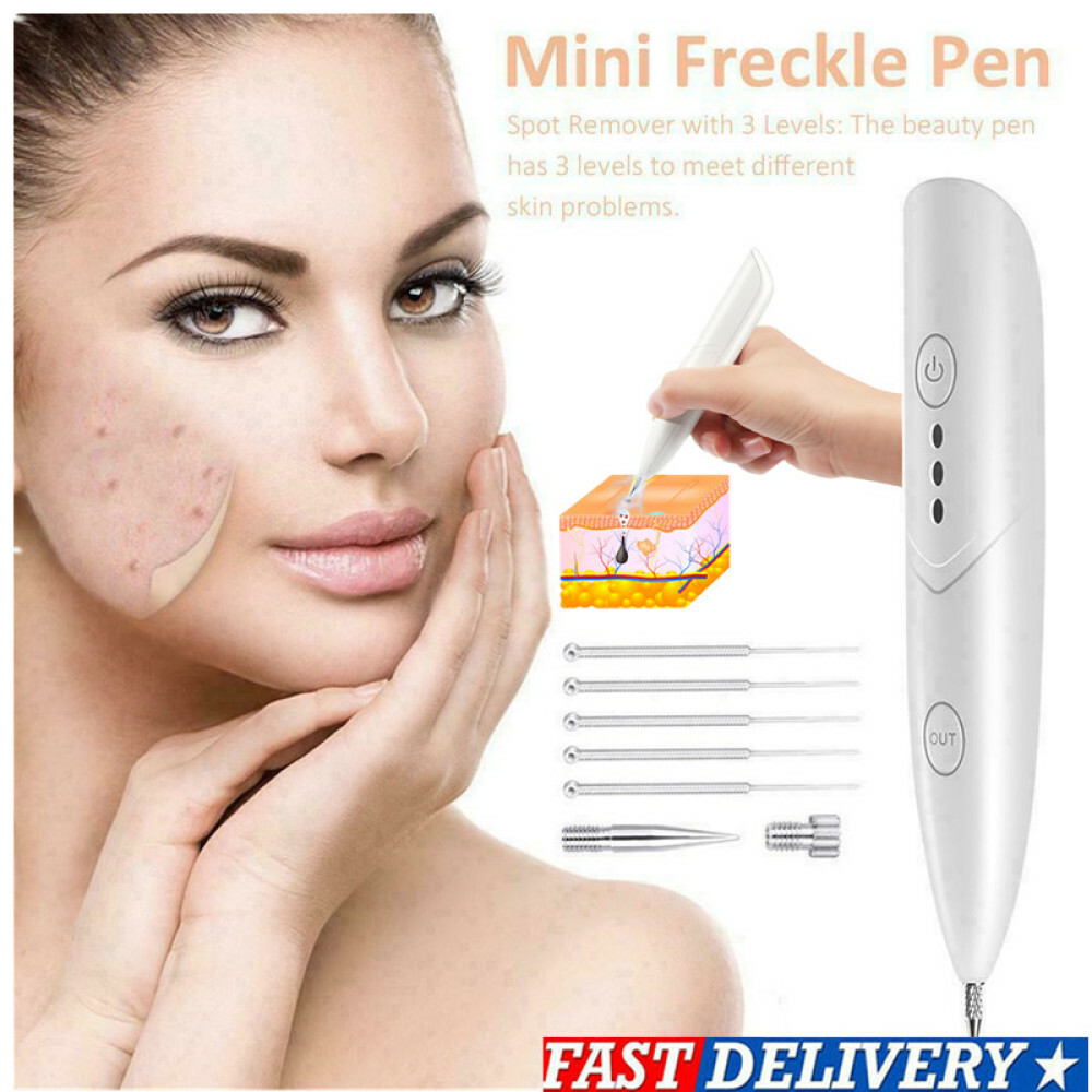 Skin Tag Remover Warts Eliminator LCD Plasma Pen Electric Laser Cauterizer Kit
