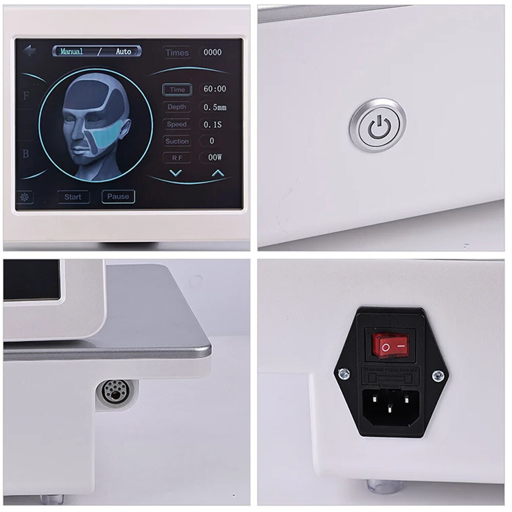 2in1 Micro Pin Machine Cold Hammer Anti Scars Spot Wrinkle Removal Beauty Device