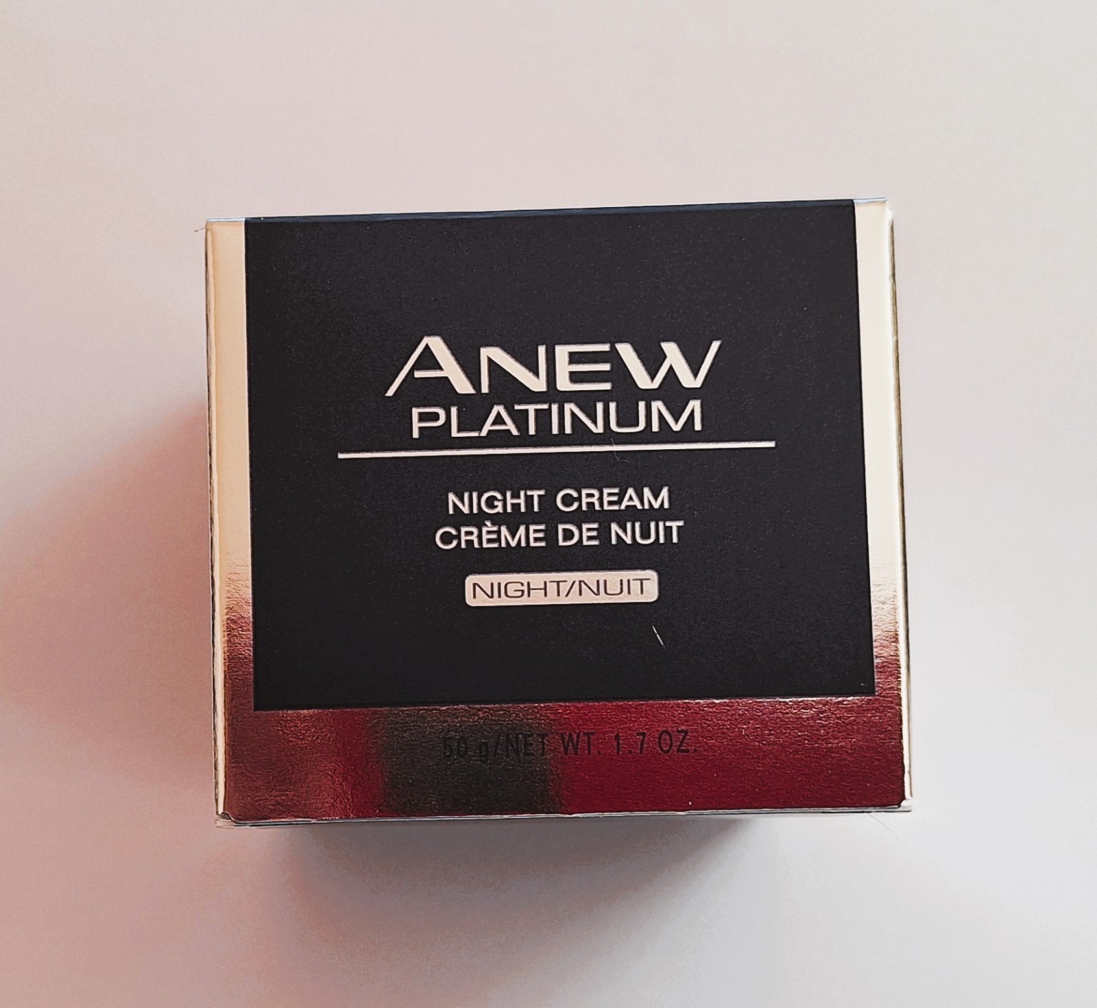 Avon Anew Platinum Night Cream, 1.7 oz, new in box