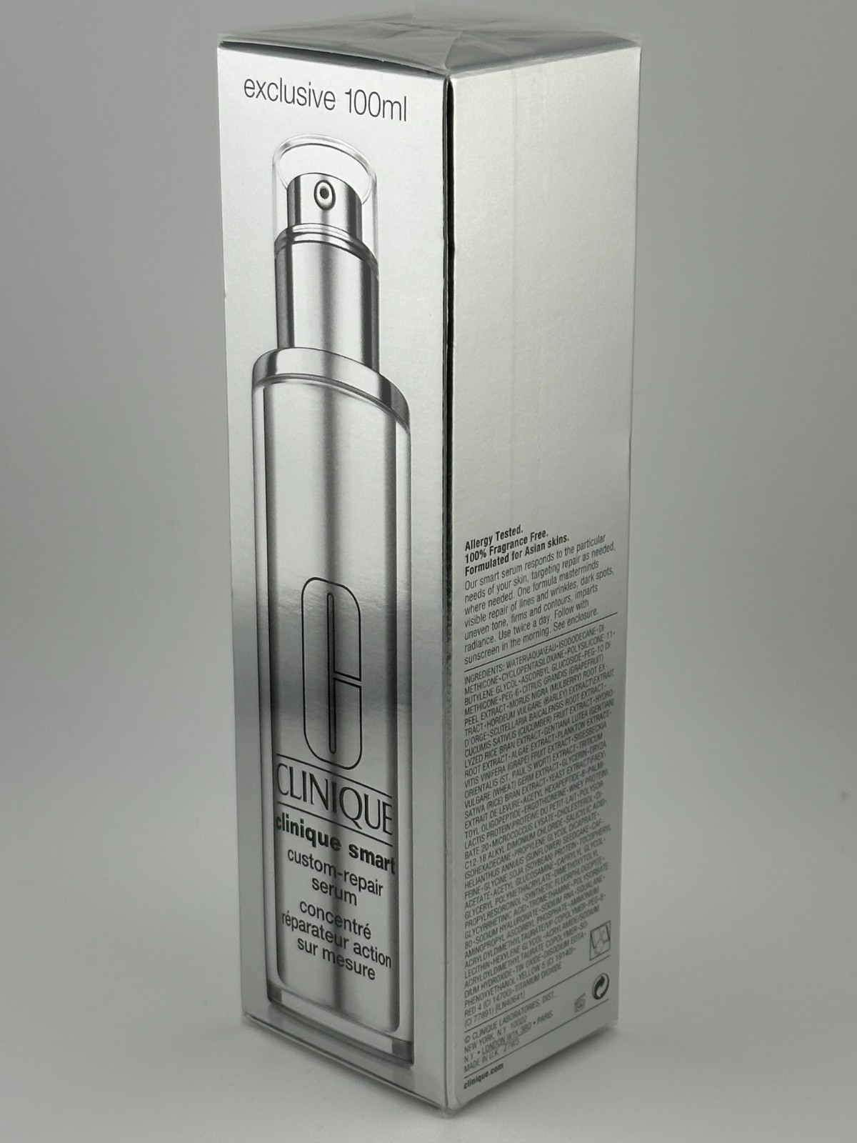 Clinique Smart Custom-Repair De-Aging Serum 3.4 oz 100 mL Brand New SEALED