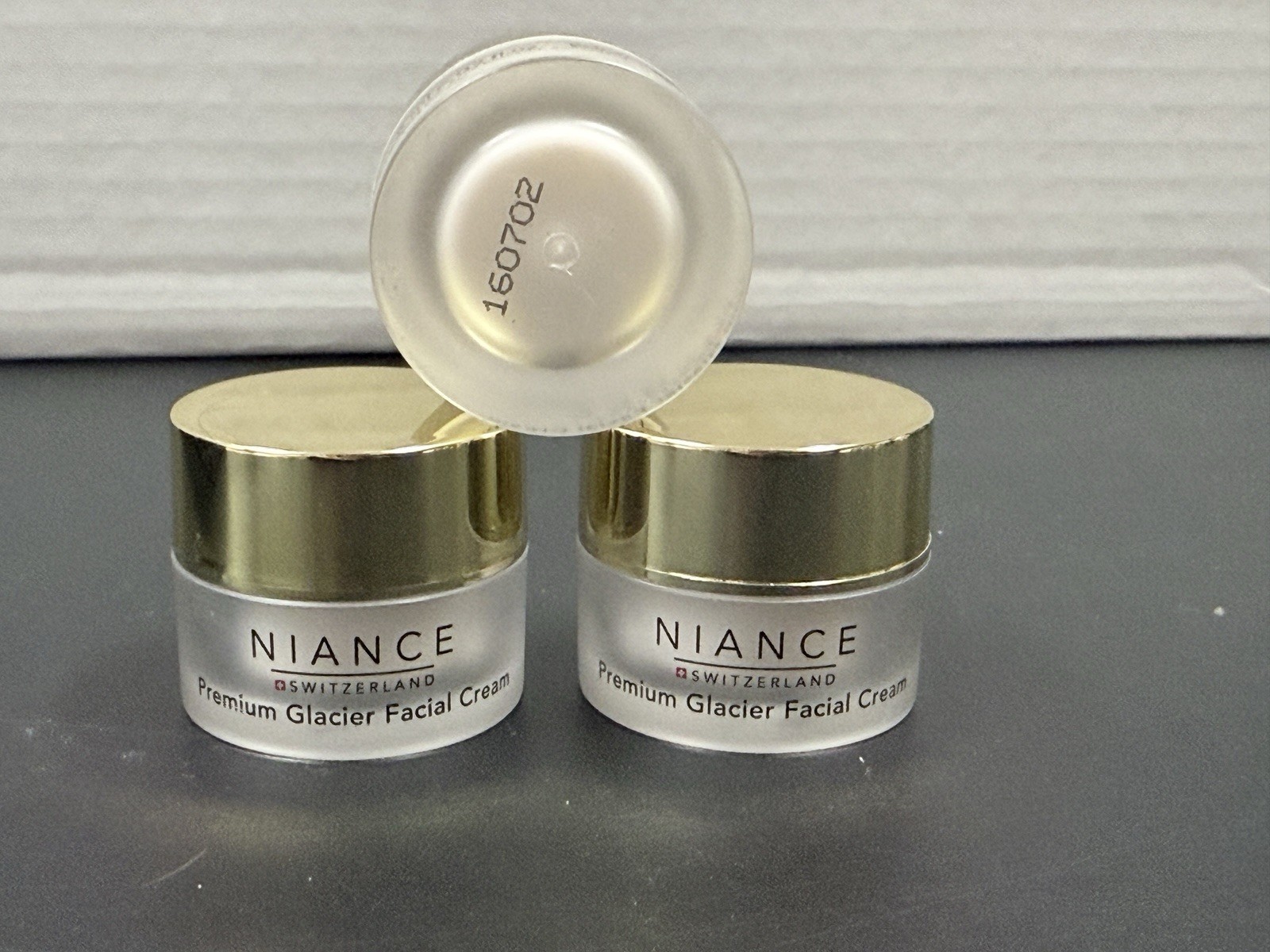 3 Pack Niance Switzerland Premium Glacier 24h Anti-Aging Facial Cream Mini Size