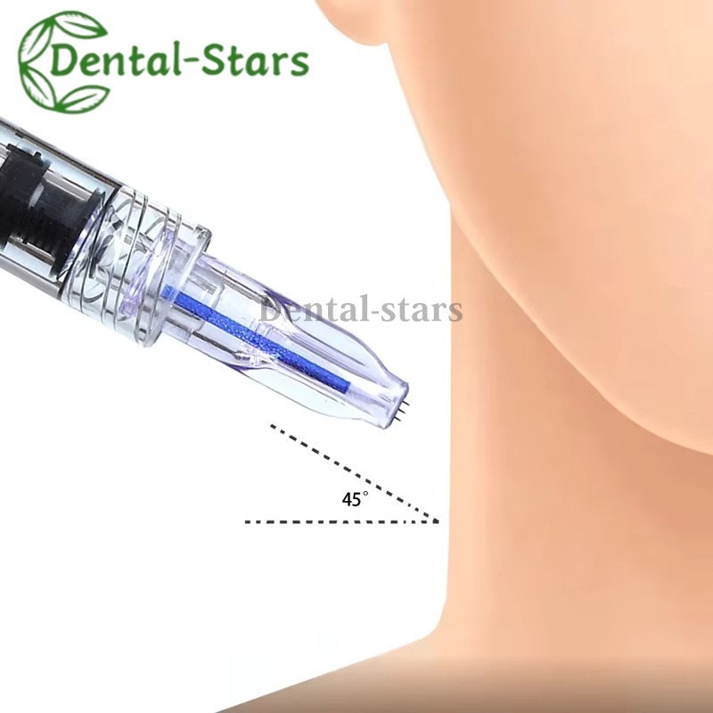 Crystal Nanosoft Microneedles 3Pin Needles Anti Aging Eyes Face Neck Skin Care